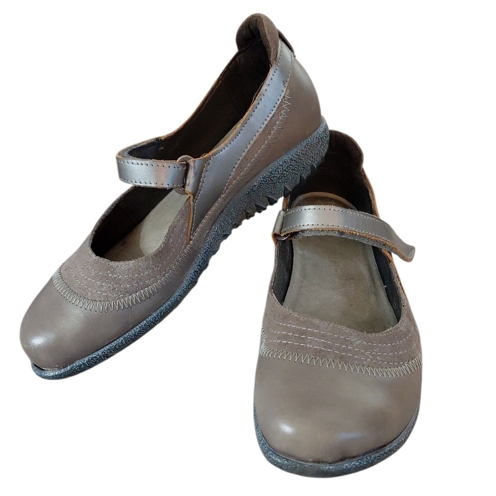 Naot Kirei Leather Mary Jane Comfort Shoes Size 6